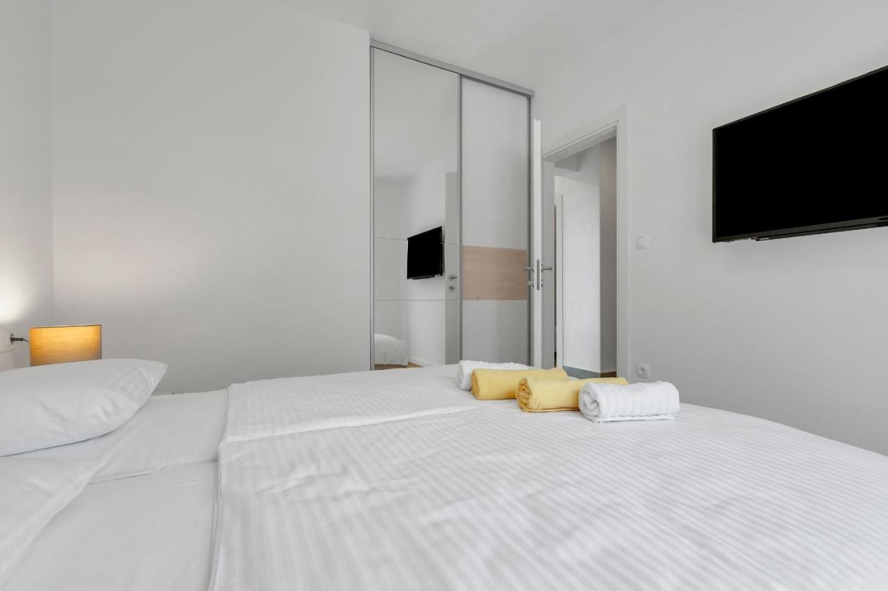 Luxury Apartment Adriasun Free Beach Parking Makarska Exteriör bild